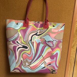 Colorful Abstract Tote Bag